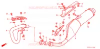 SILENCIEUX D'ECHAPPEMENT (XR250HS5/LS5) pour Honda XR 250 TORNADO de 2005