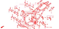 CADRE pour Honda XR 250 TORNADO de 2008