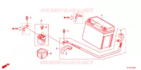 BATTERIE pour Honda CBR 125 de 2011