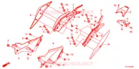 COUVERCLES LATERAUX pour Honda CBR 125 de 2011