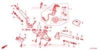GUIDON   TE DE FOURCHE pour Honda CBR 125 de 2011