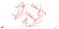 SILENCIEUX D'ECHAPPEMENT pour Honda CBR 125 de 2011