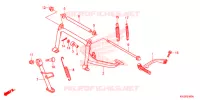 BEQUILLE   PEDALE KICK pour Honda ELITE 125 de 2014