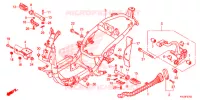 CADRE pour Honda ELITE 125 de 2014