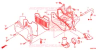 FILTRE A AIR pour Honda WAVE 110 de 2015