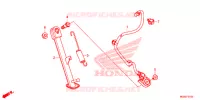BEQUILLE pour Honda CB 500 F de 2015