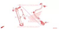 BEQUILLE pour Honda CB 500 X de 2015