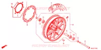 ROUE AVANT pour Honda CB 500 X de 2015