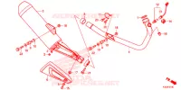 SILENCIEUX D'ECHAPPEMENT pour Honda CBR 250 R REPSOL 3MA de 2015