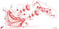 PHARE pour Honda CBR 250 R de 2015