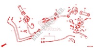 LEVIER DE GUIDON   CABLE   COMMODO pour Honda CBR 250 R RED de 2015