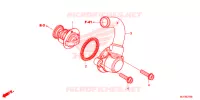 THERMOSTAT pour Honda CBR 500 R TRICOLOR de 2015