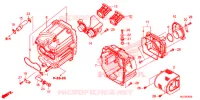 FILTRE A AIR pour Honda CBR 500 R de 2015