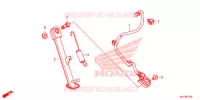 BEQUILLE pour Honda CBR 500 R de 2015