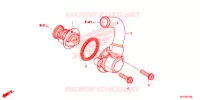 THERMOSTAT pour Honda CBR 500 R de 2015