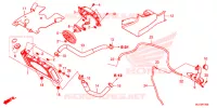 RADIATEUR pour Honda CBR 500 R RED de 2015