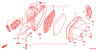 FILTRE A AIR pour Honda CG 110 de 2017