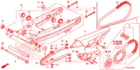 BRAS OSCILLANT pour Honda CRF 250 L ROJO de 2016