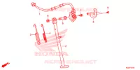 BEQUILLE pour Honda CRF 250 L RED de 2015