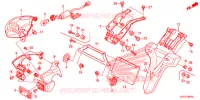 FEU ARRIERE pour Honda CRF 250 L ROJO de 2015