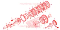 EMBRAYAGE (CTX700N/NA) pour Honda CTX 700 N ABS de 2015