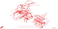 VIDE POCHE pour Honda CTX 700 N ABS de 2015