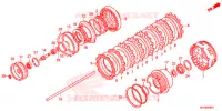 EMBRAYAGE pour Honda GOLD WING 1800 F6C de 2015