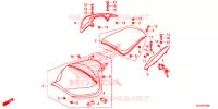 SELLE pour Honda GOLD WING 1800 F6C de 2015