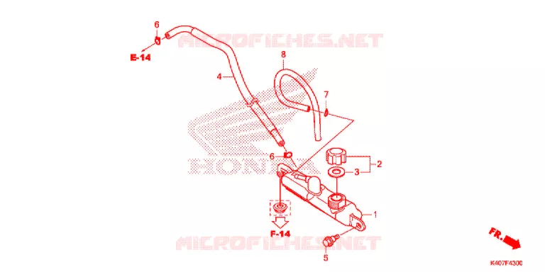 VASE D'EXPANSION Honda SCOOTER 125 FORZA 2015  NSS125ADF