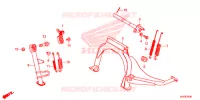 BEQUILLE pour Honda FORZA 300 de 2015
