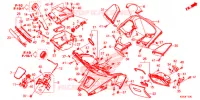 PROTEGE JAMBES pour Honda FORZA 300 de 2015