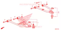 TRIANGLES AVANT pour Honda TRX 250 FOURTRAX RECON Standard de 2014