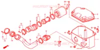 FILTRE A AIR pour Honda TRX 300 FOURTRAX 4X4 de 1988