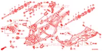 CADRE pour Honda FOURTRAX 500 FOREMAN 4X4 Electric Shift de 2015