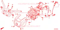 GUIDON pour Honda FOURTRAX 500 FOREMAN 4X4 Electric Shift de 2015