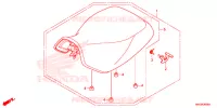 SELLE pour Honda FOURTRAX 500 FOREMAN 4X4 Electric Shift de 2015