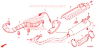SILENCIEUX D'ECHAPPEMENT pour Honda FOURTRAX 500 FOREMAN 4X4 Electric Shift de 2015
