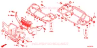 SUPPORT pour Honda FOURTRAX 500 FOREMAN 4X4 Electric Shift de 2015