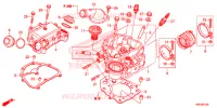 CULASSE pour Honda FOURTRAX 500 FOREMAN RUBICON RED de 2015