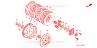 EMBRAYAGE pour Honda SPORTRAX TRX 90 de 2014