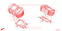 CYLINDRE pour Honda SHADOW VT 750 AERO de 2015