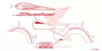 EMBLEME (VT750CS/C) pour Honda SHADOW VT 750 AERO de 2015