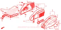FILTRE A AIR pour Honda PCX 150 EX de 2015