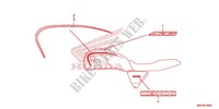 AUTOCOLLANTS pour Honda CB 1100 S ABS de 2015