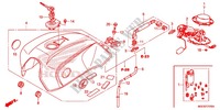 RESERVOIR A CARBURANT   POMPE A ESSENCE pour Honda CB 1100 ABS FAIRING de 2015