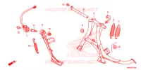 BEQUILLE pour Honda CB 1100 ABS de 2015