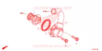THERMOSTAT pour Honda CBR 500 R de 2014