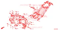 CADRE pour Honda CBR 500 R de 2014