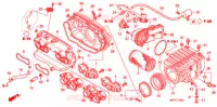 FILTRE A AIR pour Honda CB 1300 ABS, TETE DE FOURCHE de 2010