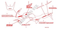 T (CB1300SA 3ED,3F,8E) pour Honda CB 1300 ABS, TETE DE FOURCHE de 2011